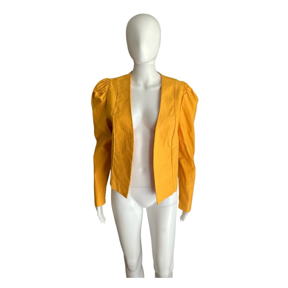 Haute Monde Yellow Women's Jacket Size L